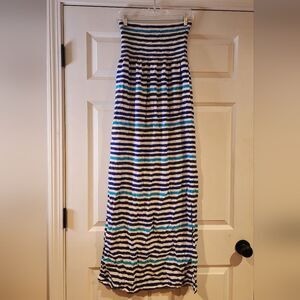 GAP | Dresses | Black Crochet Top Maxi Gown From Gap With Pockets | Poshmark